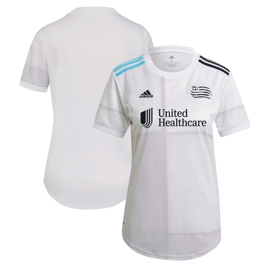 Women's New England Revolution adidas White 2021 The Fort Replica Jersey - Puhuasuan