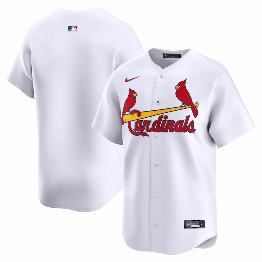 Youth St. Louis Cardinals Nike White Home Limited Jersey - Puhuasuan