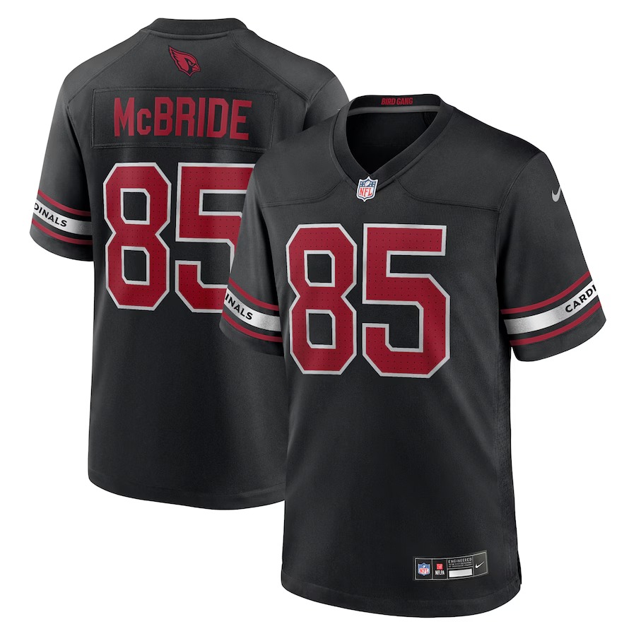 Men's Arizona Cardinals Trey McBride Nike  Black Alternate Game Jersey - Puhuasuan