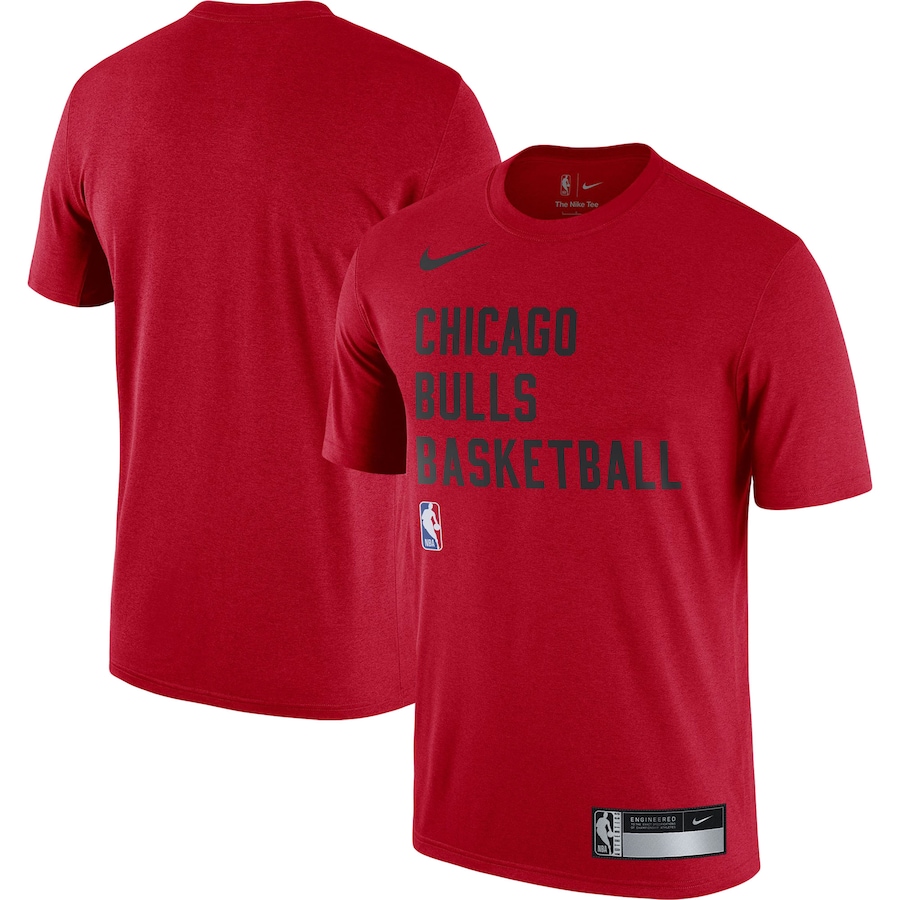 Men's Chicago Bulls Nike Red 2023/24 Sideline Legend Performance Practice T-Shirt - Puhuasuan