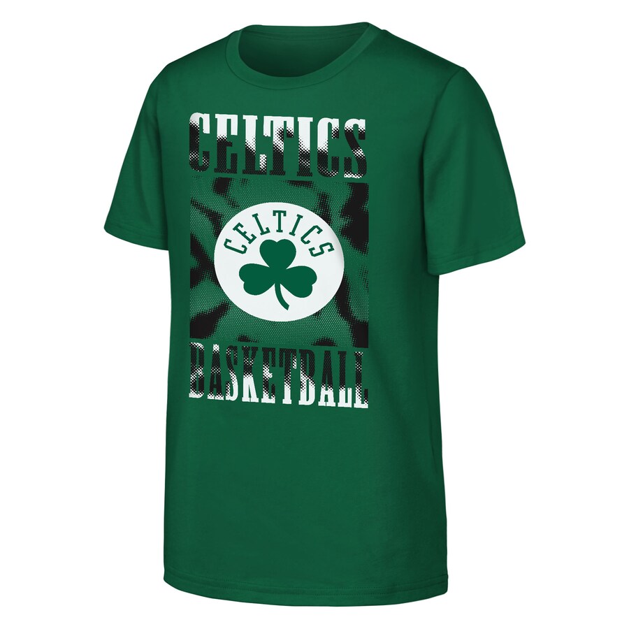 Youth Boston Celtics  Kelly Green Garage Hero T-Shirt - Puhuasuan