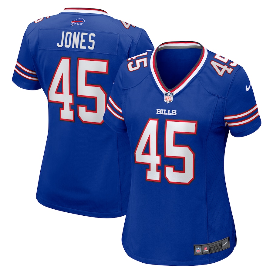 Women's Buffalo Bills Deion Jones Nike  Royal Game Jersey - Puhuasuan