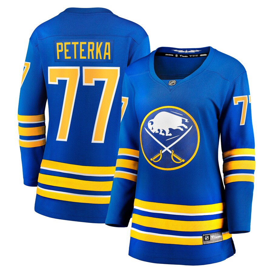 Women's Buffalo Sabres JJ Peterka Fanatics Branded Royal Home Breakaway Player Jersey - Puhuasuan