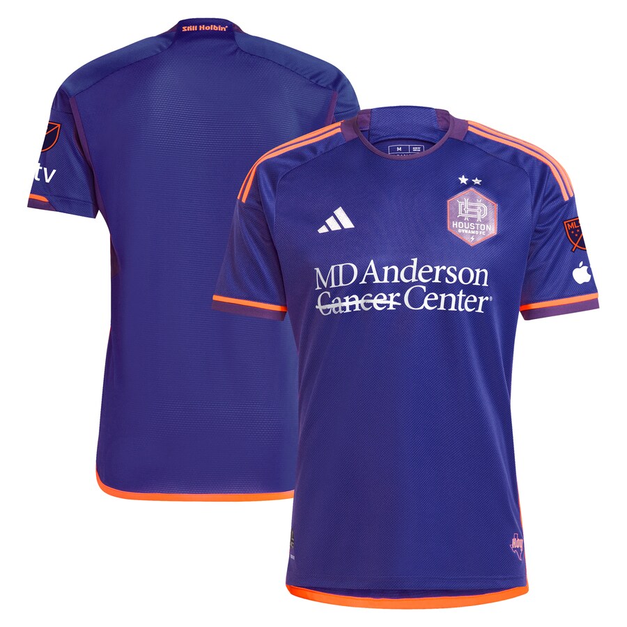 Men's Houston Dynamo FC  adidas Purple 2024 Still Holdin' Authentic Jersey - Puhuasuan