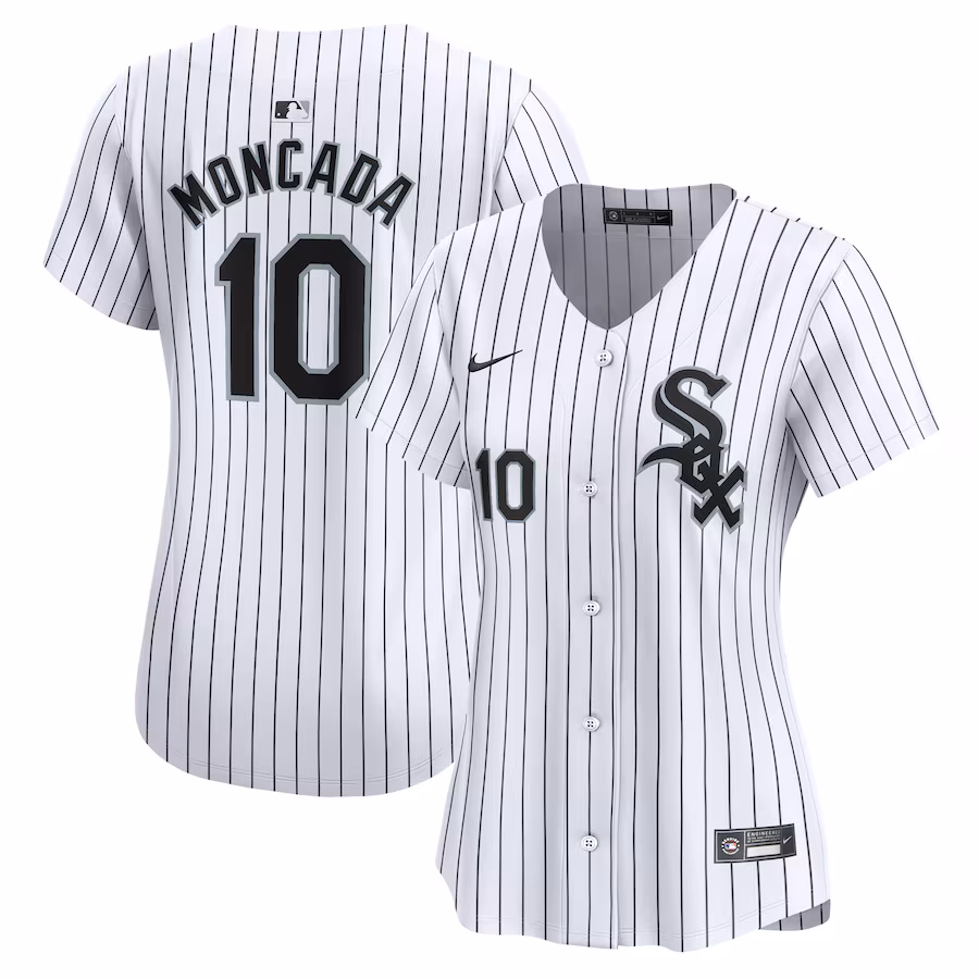 Women's Chicago White Sox Yoan Moncada Nike White Home Limited Player Jersey - Puhuasuan
