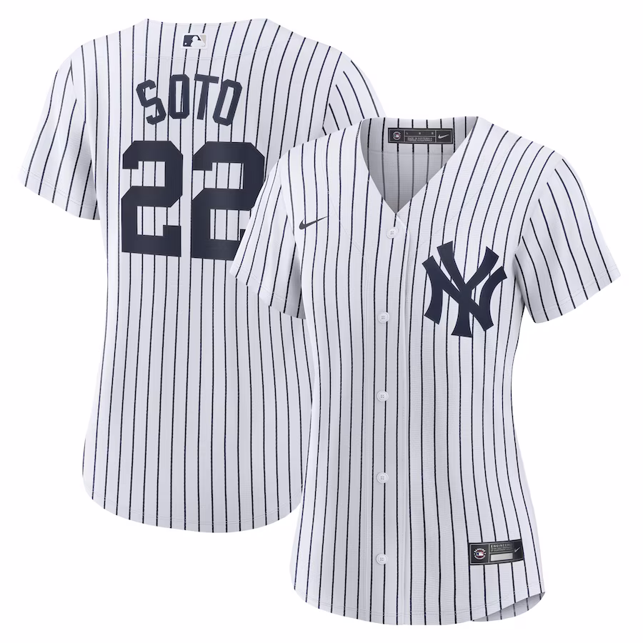 Women's New York Yankees Juan Soto Nike White Home Replica Player Jersey - Puhuasuan