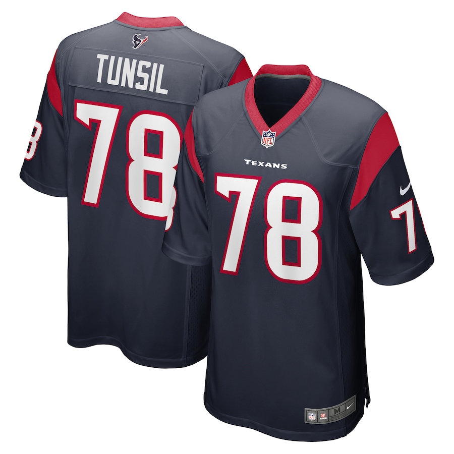 Men's Houston Texans Laremy Tunsil Nike Navy Game Jersey - Puhuasuan