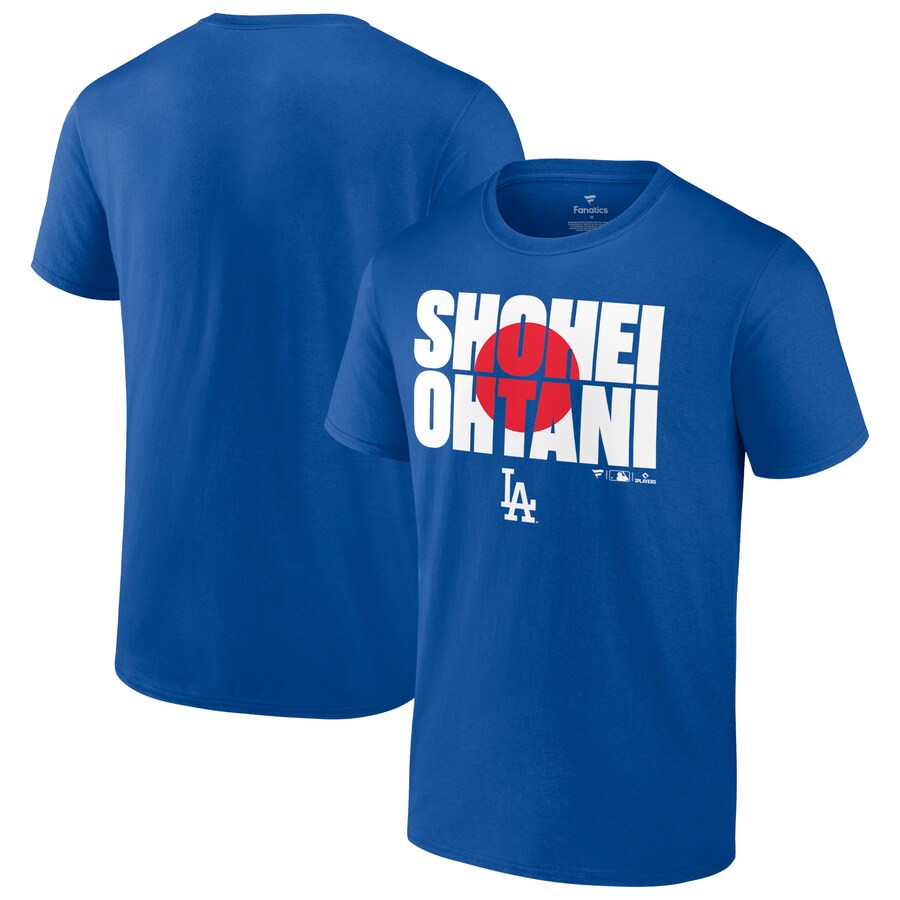 Men's Los Angeles Dodgers Shohei Ohtani Royal T-Shirt - Puhuasuan