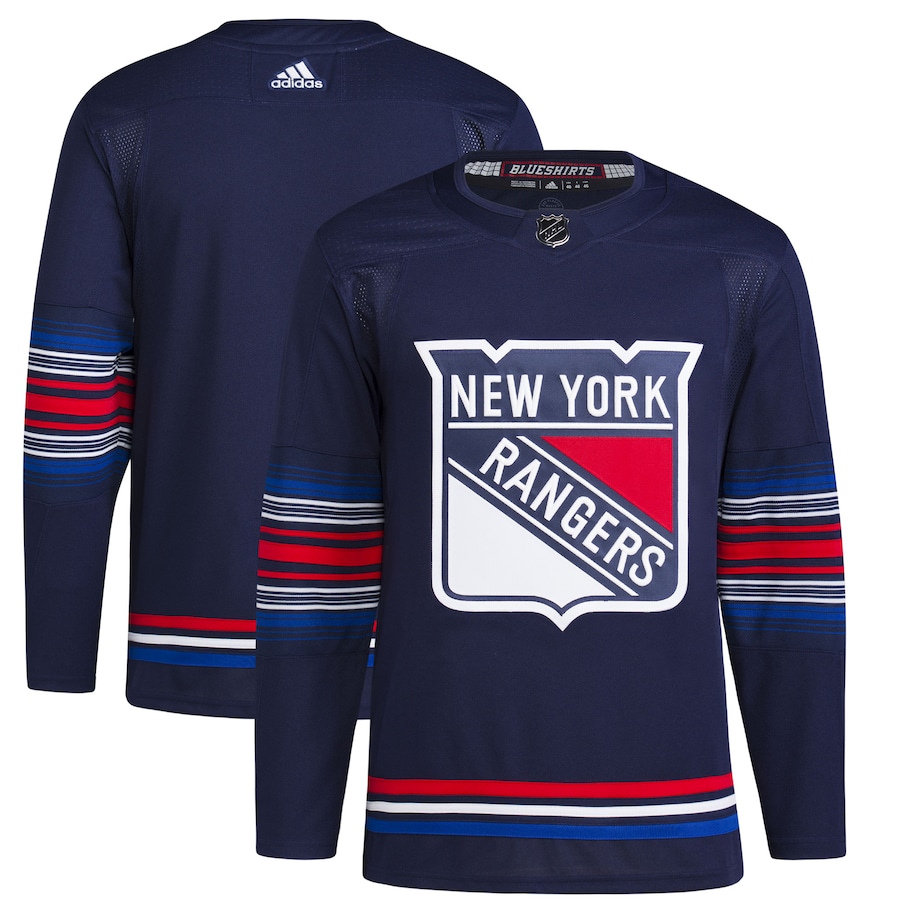 Men's New York Rangers adidas Navy Alternate Authentic Primegreen Jersey - Puhuasuan