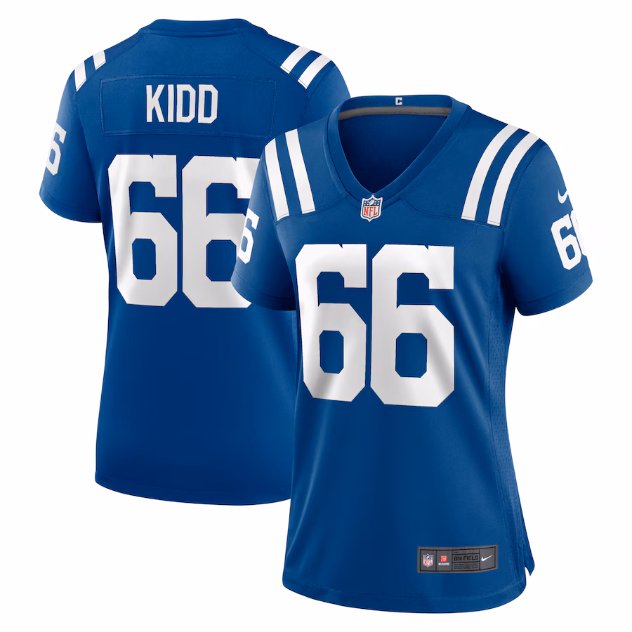 Women's Indianapolis Colts Lewis Kidd Nike  Royal Game Jersey - Puhuasuan