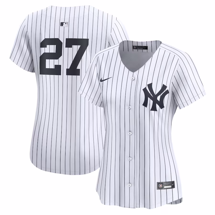 Women's New York Yankees Giancarlo Stanton Nike White Home Limited Player Jersey - Puhuasuan