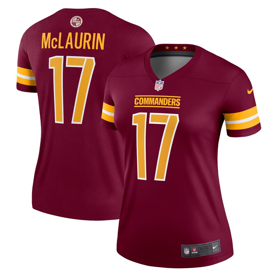 Women's Washington Commanders Terry McLaurin Nike Burgundy Legend Jersey - Puhuasuan