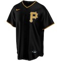 Men's Pittsburgh Pirates Paul Skenes Nike Black Alternate Replica Player Jersey - Puhuasuan