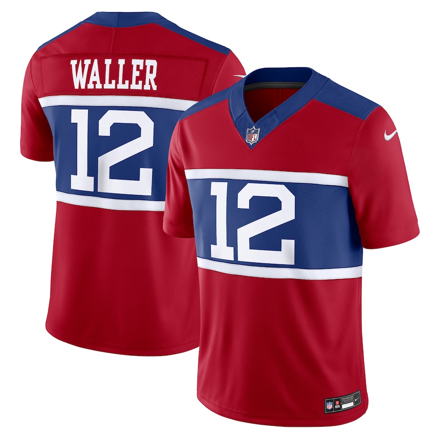 Men's New York Giants Darren Waller Nike Century Red Alternate Vapor F.U.S.E. Retired Player Limited Jersey - Puhuasuan
