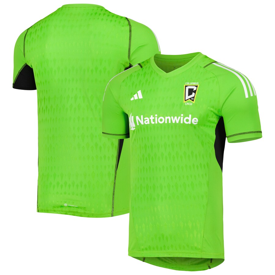 Men's Columbus Crew adidas Green 2023 Replica Goalkeeper Jersey - Puhuasuan