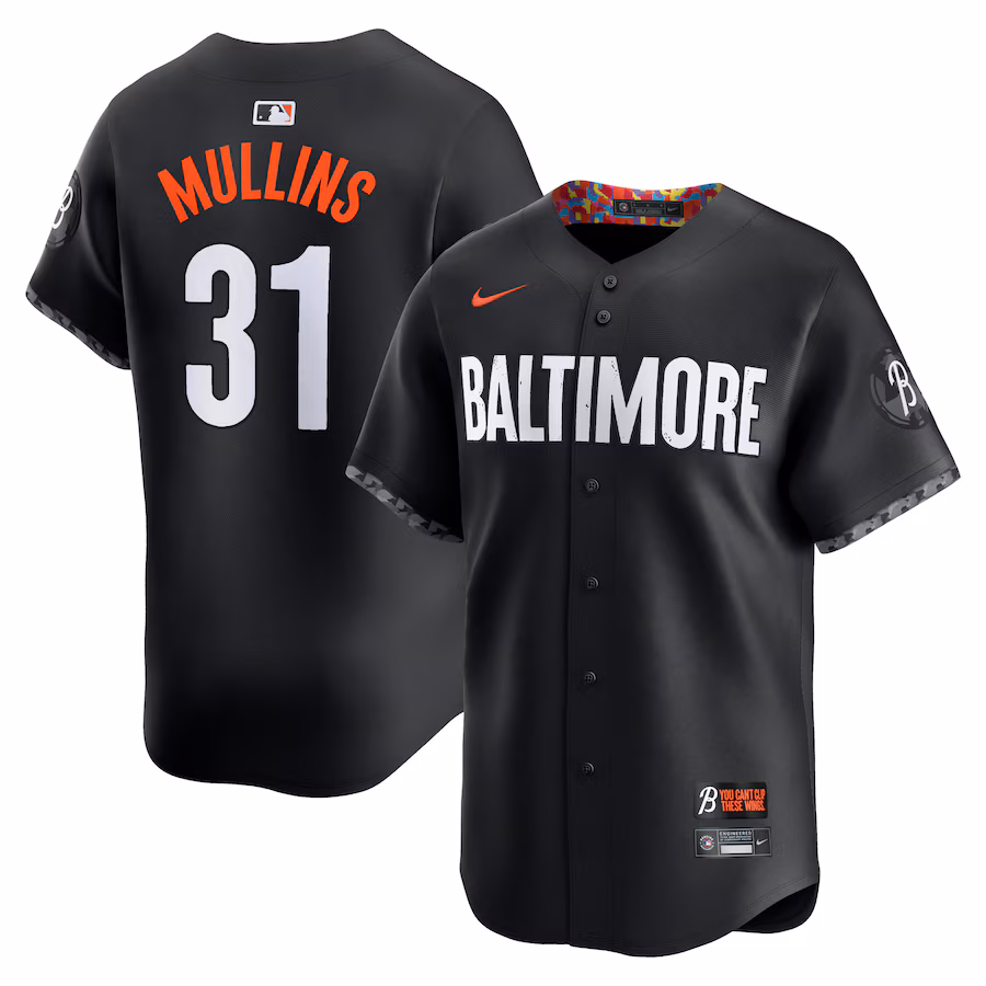 Men's Baltimore Orioles Cedric Mullins Nike Black City Connect Limited Player Jersey - Puhuasuan