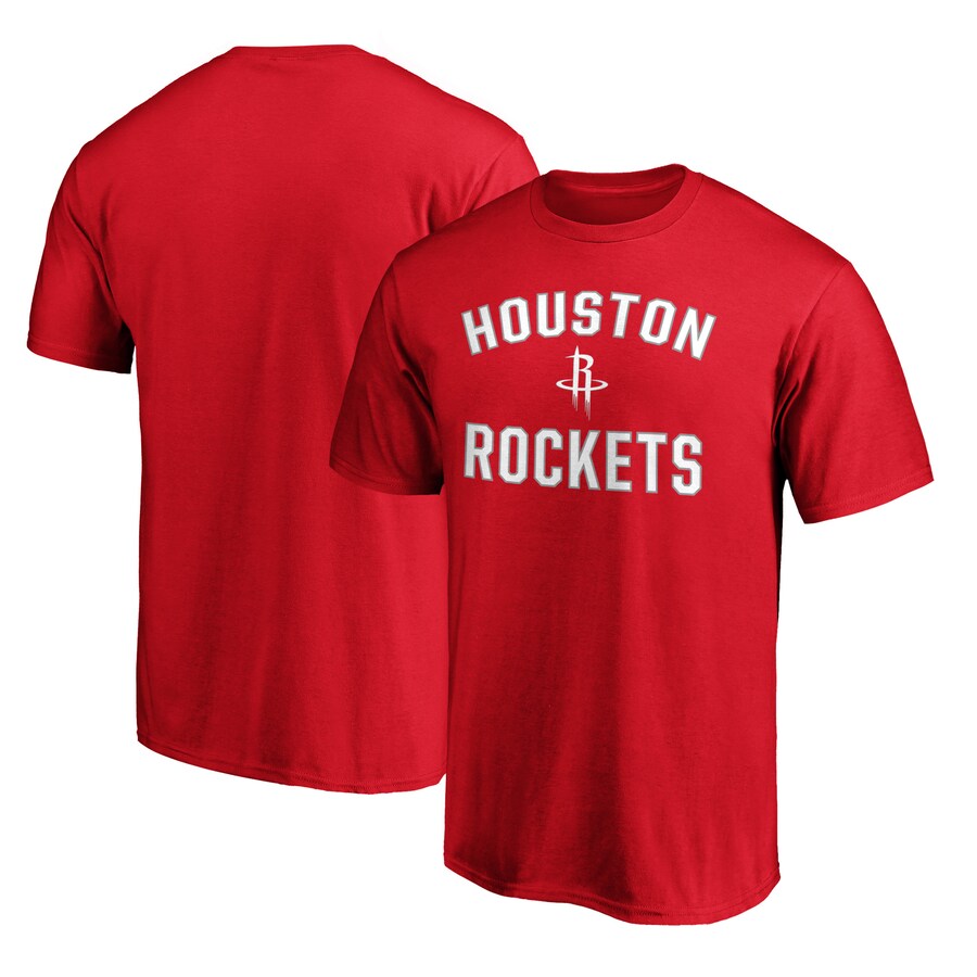 Men's Houston Rockets  Red Victory Arch T-Shirt - Puhuasuan
