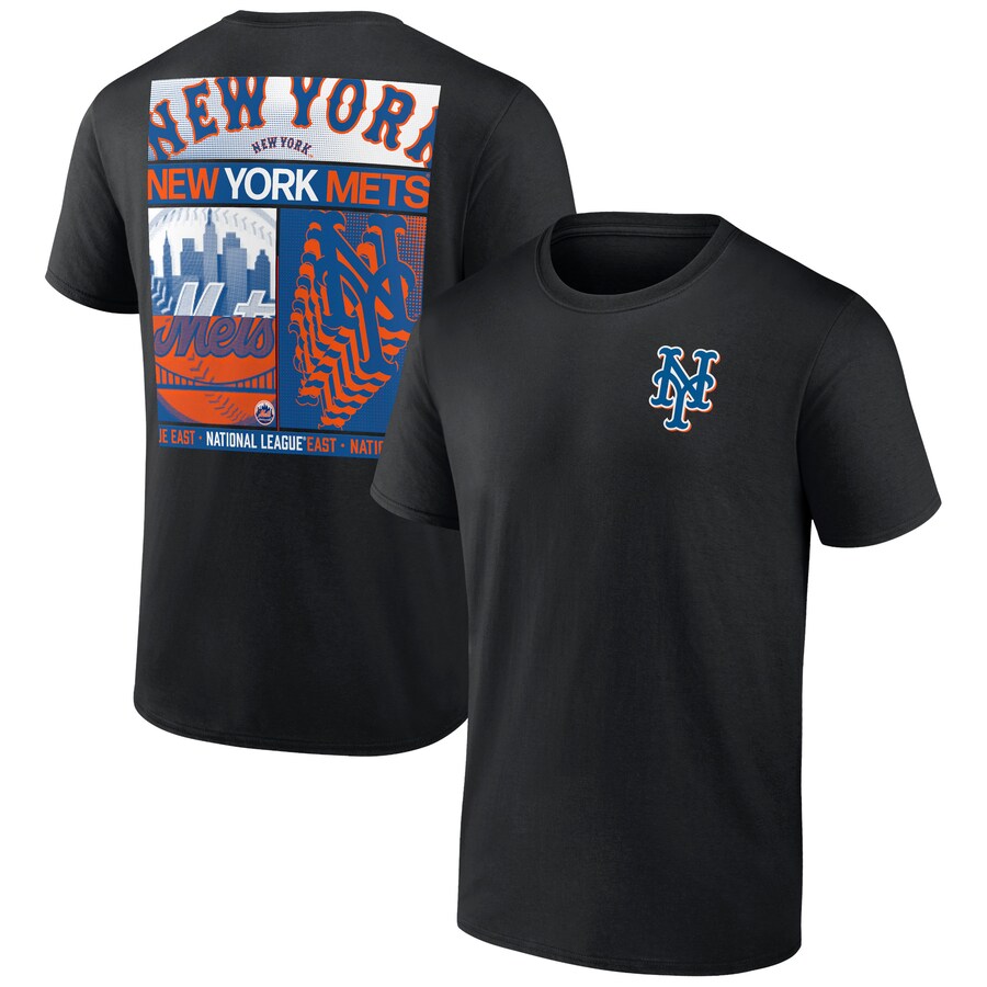 Men's New York Mets Black In Good Graces T-Shirt - Puhuasuan