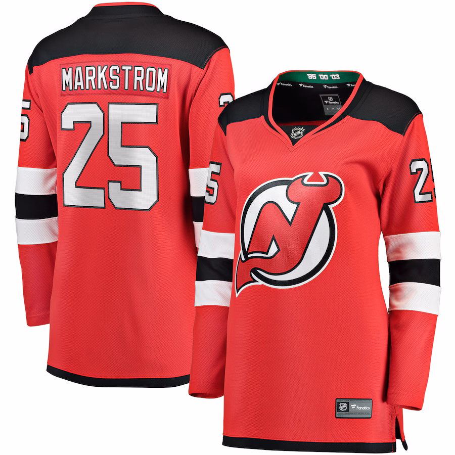 Women's New Jersey Devils Jacob Markstrom Fanatics Red Home Premier Breakaway Player Jersey - Puhuasuan