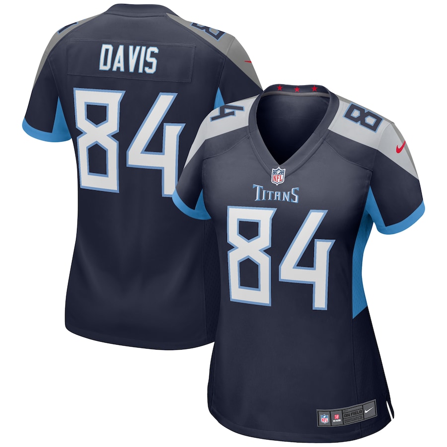 Women's Nike Corey Davis Navy Tennessee Titans Game Jersey - Puhuasuan