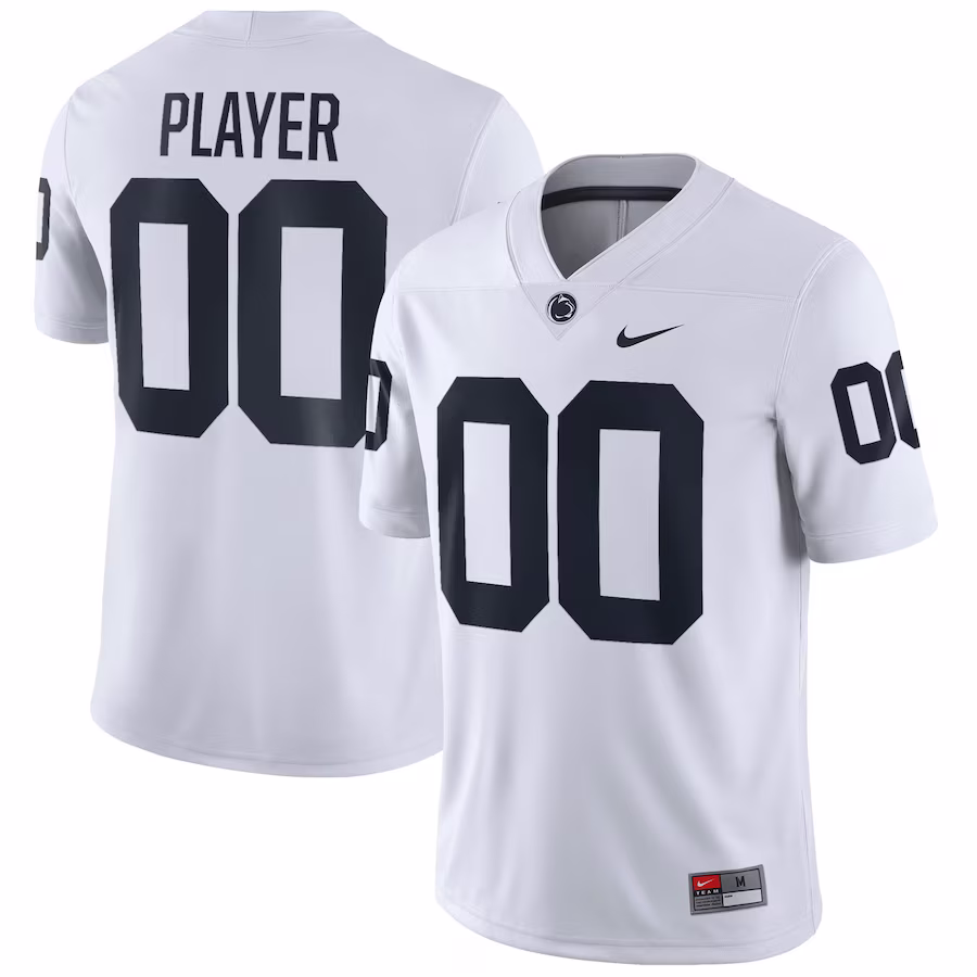 Penn State Nittany Lions Nike Pick-A-Player NIL Replica Football Jersey - White - Puhuasuan