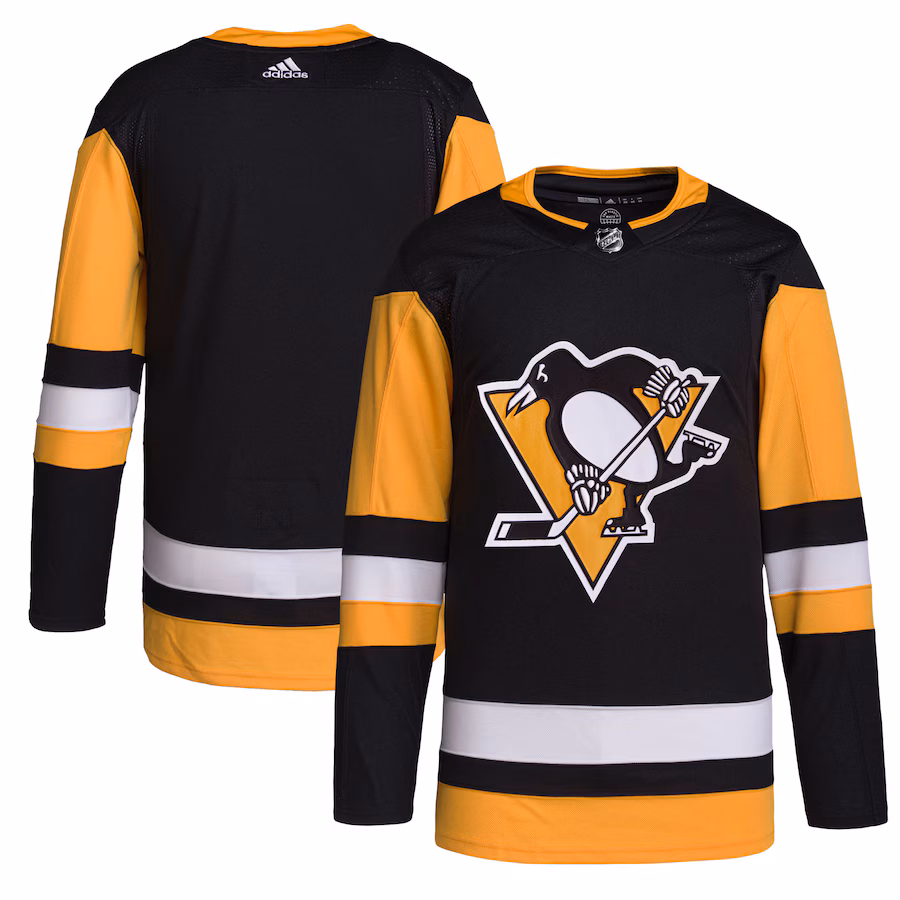 Men's Pittsburgh Penguins adidas Black Home Primegreen Authentic Jersey - Puhuasuan