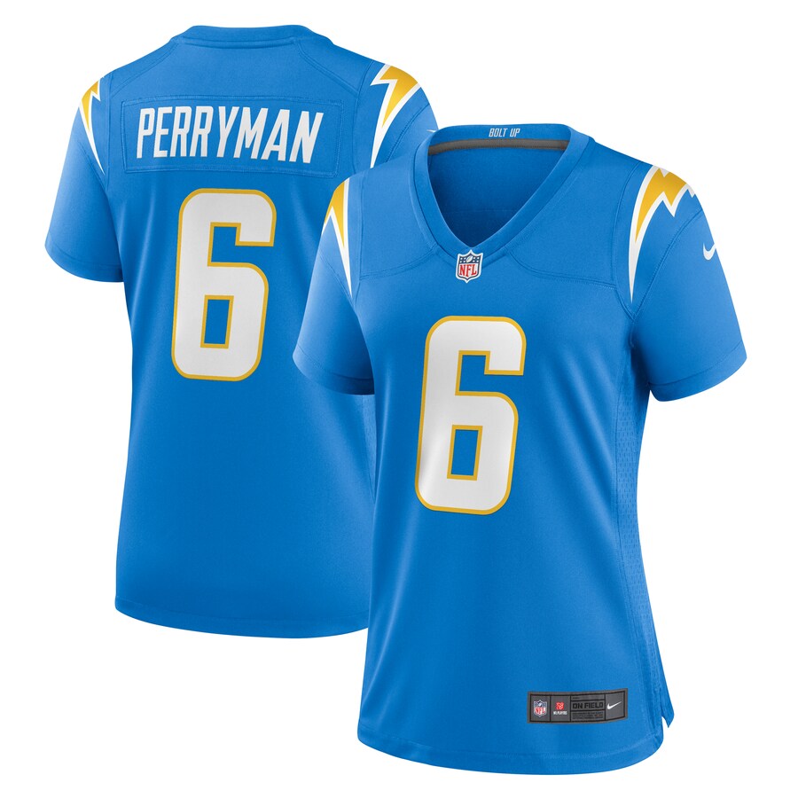 Women's Los Angeles Chargers Denzel Perryman Nike Powder Blue Game Jersey - Puhuasuan