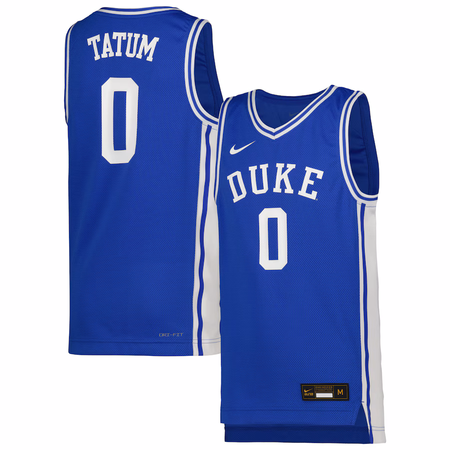 Youth Nike #0 Royal Duke Blue Devils Icon Replica Basketball Jersey - Puhuasuan
