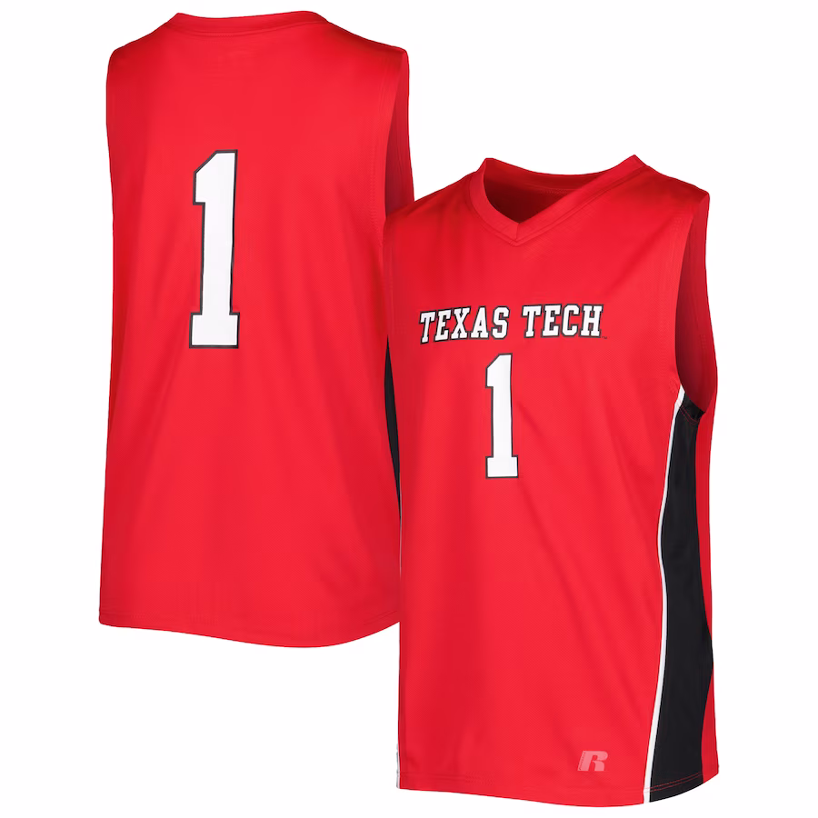 Youth Red Texas Tech Red Raiders Fashion BB Sleeveless Jersey - Puhuasuan