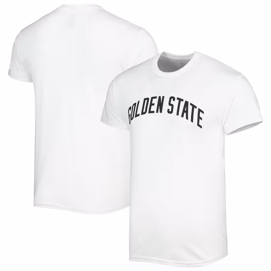 Unisex Golden State Warriors Stadium Essentials White Origin T-Shirt - Puhuasuan