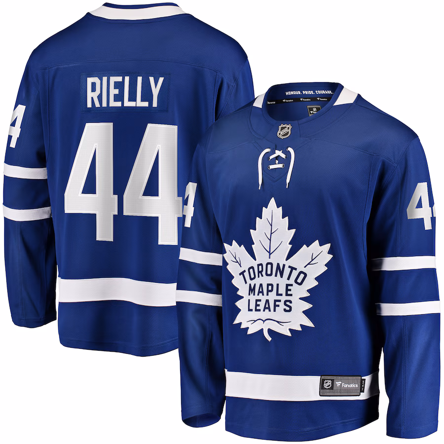 Men's Toronto Maple Leafs Morgan Rielly Fanatics Blue Home Breakaway Player Jersey - Puhuasuan