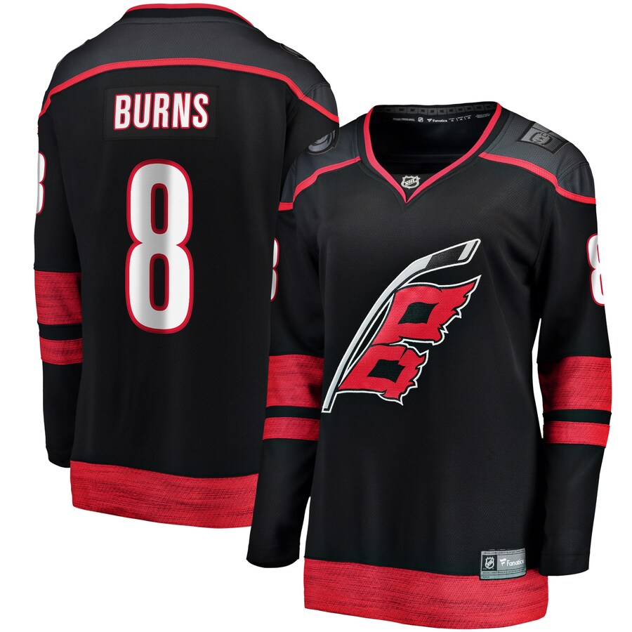 Women's Carolina Hurricanes Fanatics Branded Black Home Breakaway Player Jersey - Puhuasuan