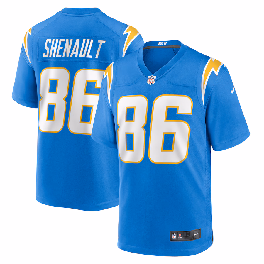 Men's Los Angeles Chargers Laviska Shenault Jr. Nike Powder Blue Team Game Jersey - Puhuasuan