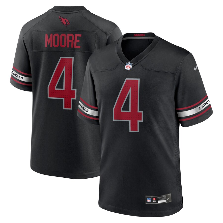 Men's Arizona Cardinals Rondale Moore Nike Black Game Jersey - Puhuasuan
