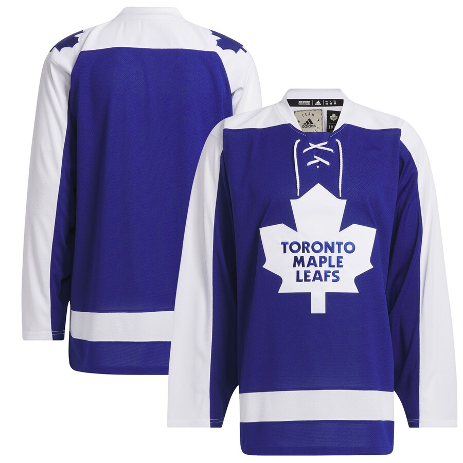 Men's Toronto Maple Leafs  adidas Blue Team Classic Jersey - Puhuasuan
