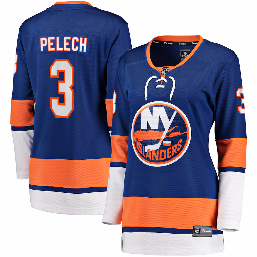 Women's New York Islanders Adam Pelech Fanatics Royal Home Breakaway Player Jersey - Puhuasuan