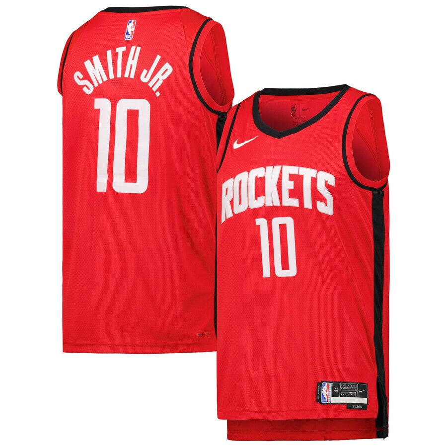 Unisex Houston Rockets Jabari Smith Jr. Nike Red Swingman Jersey - Icon Edition - Puhuasuan