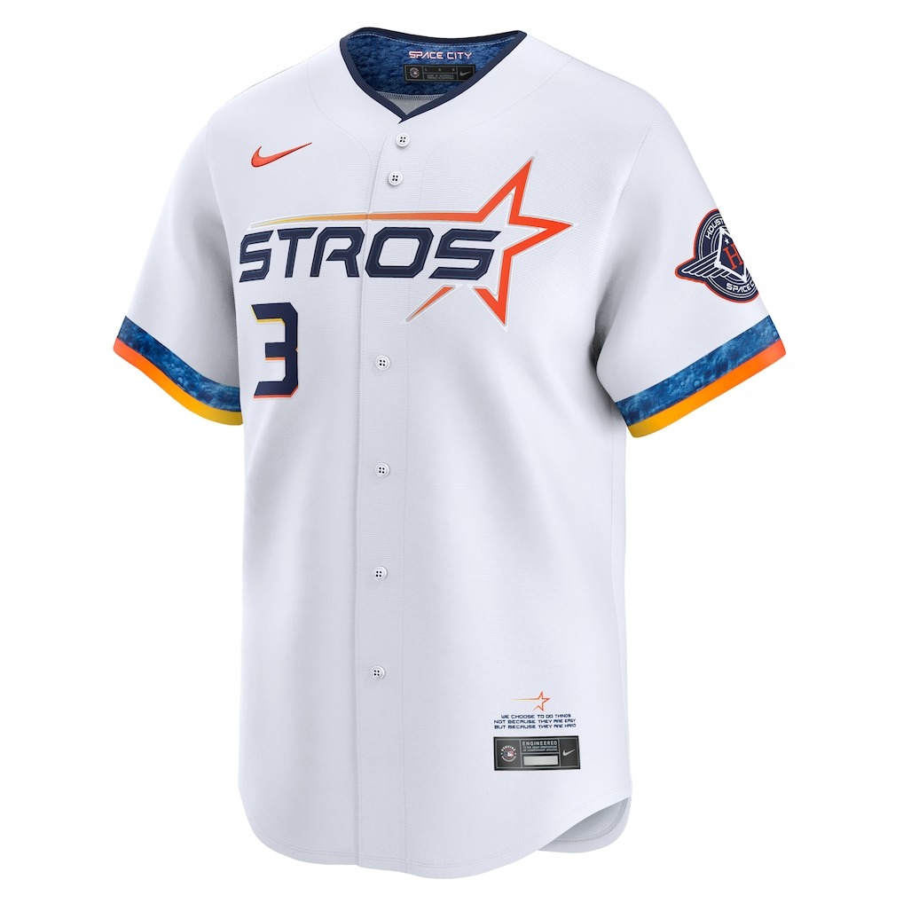 Men's Houston Astros Jeremy Peña Nike White 2025 City Connect Limited Player Jersey - Puhuasuan
