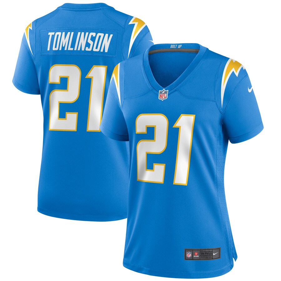Women's Los Angeles Chargers LaDainian Tomlinson Nike Powder Blue Game Retired Player Jersey - Puhuasuan