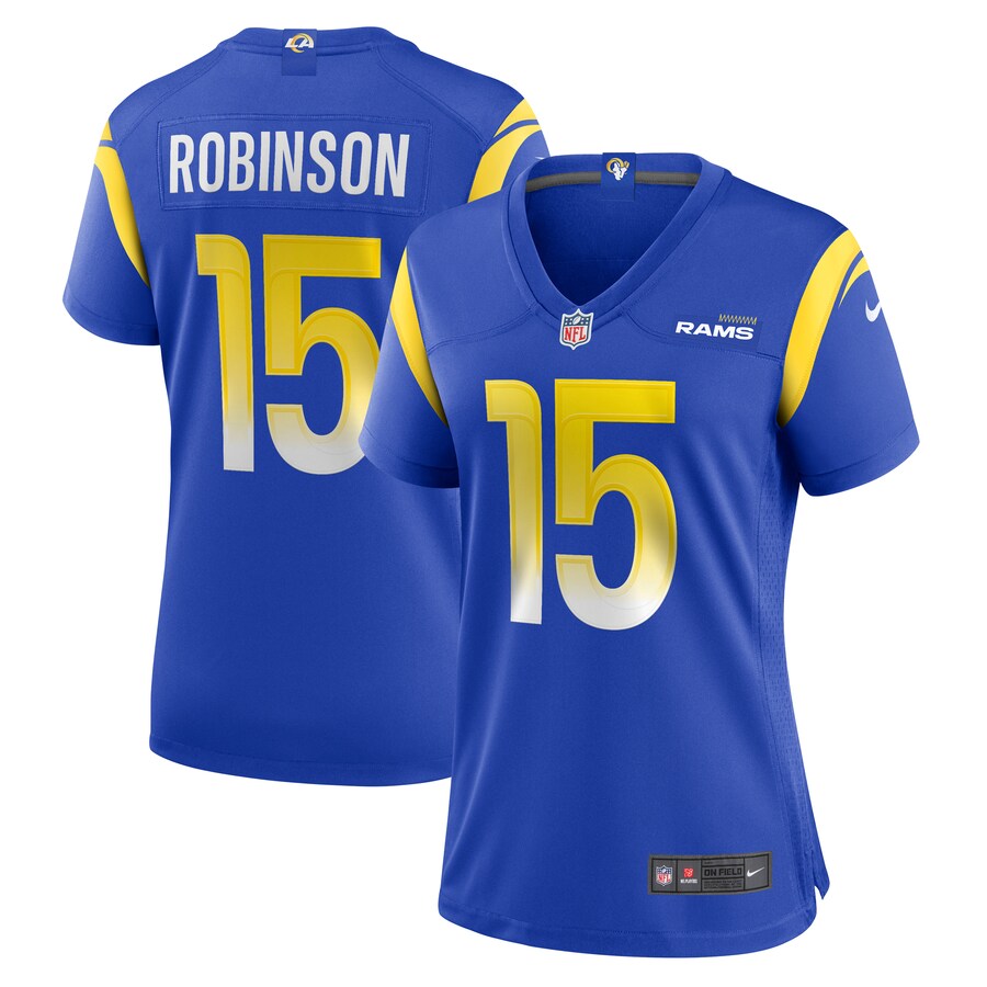 Women's Los Angeles Rams Demarcus Robinson Nike  Royal  Game Jersey - Puhuasuan