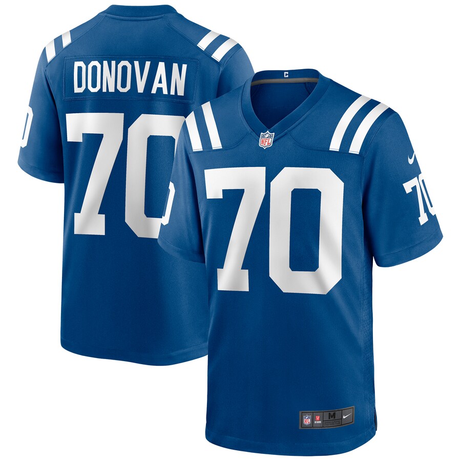 Men's Indianapolis Colts Art Donovan Nike Royal Game Retired Player Jersey - Puhuasuan
