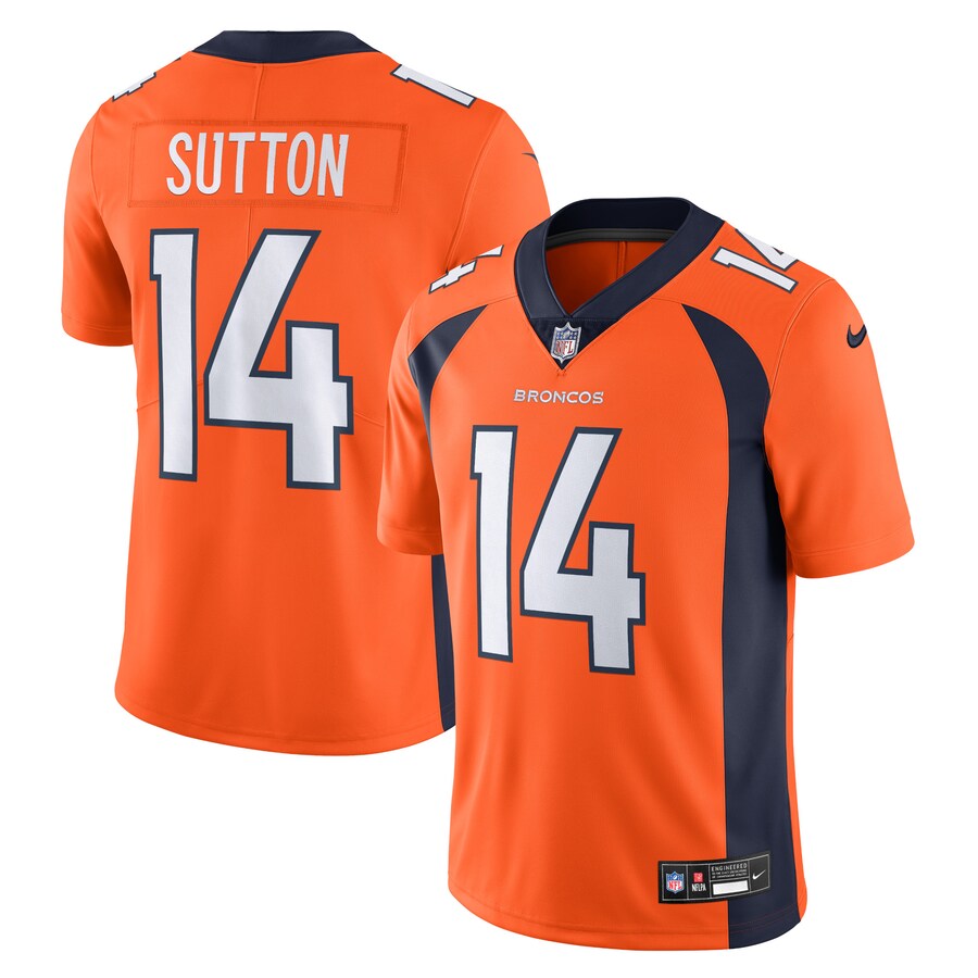 Men's Denver Broncos Courtland Sutton Nike Orange  Vapor Untouchable Limited Jersey - Puhuasuan