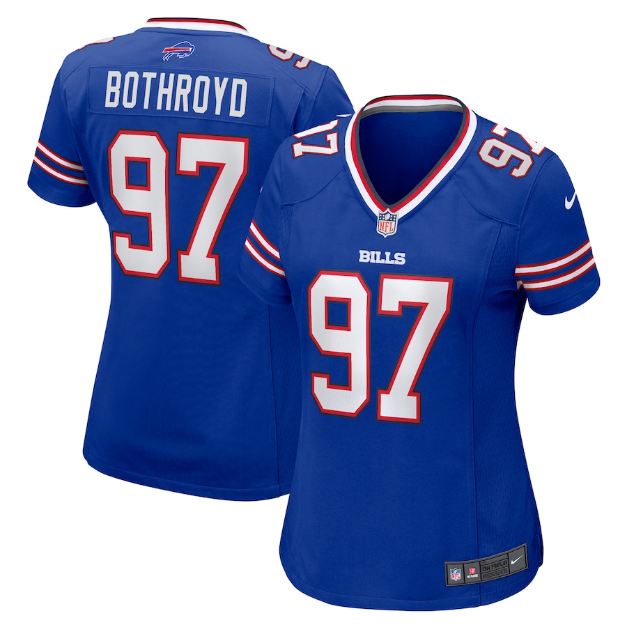 Women's Buffalo Bills Rondell Bothroyd Nike  Royal Game Jersey - Puhuasuan