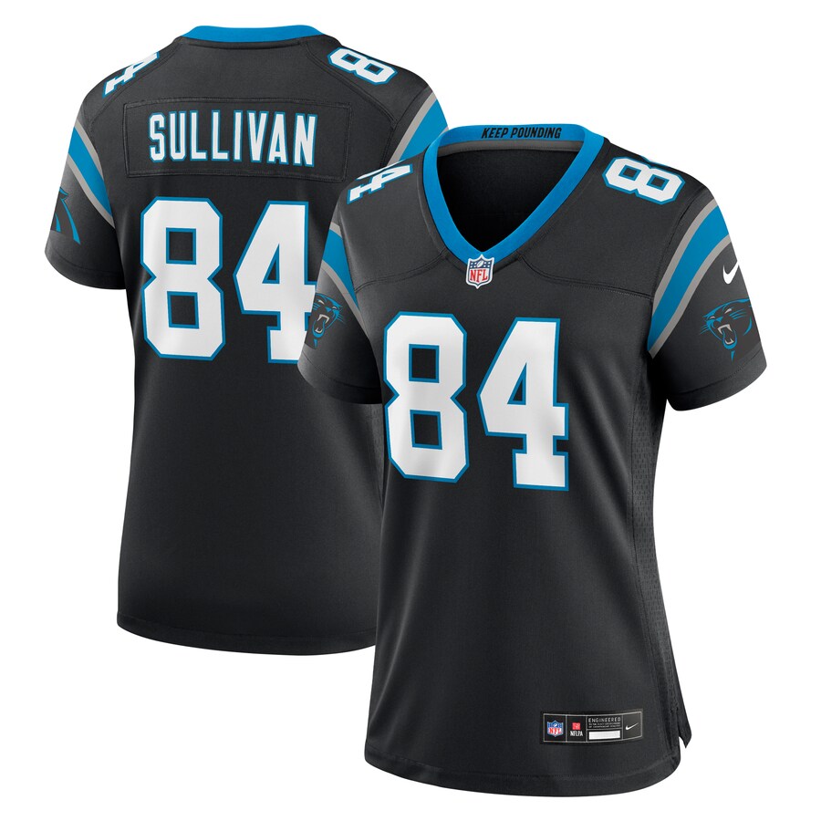 Women's Carolina Panthers Stephen Sullivan Nike Black Team Game Jersey - Puhuasuan
