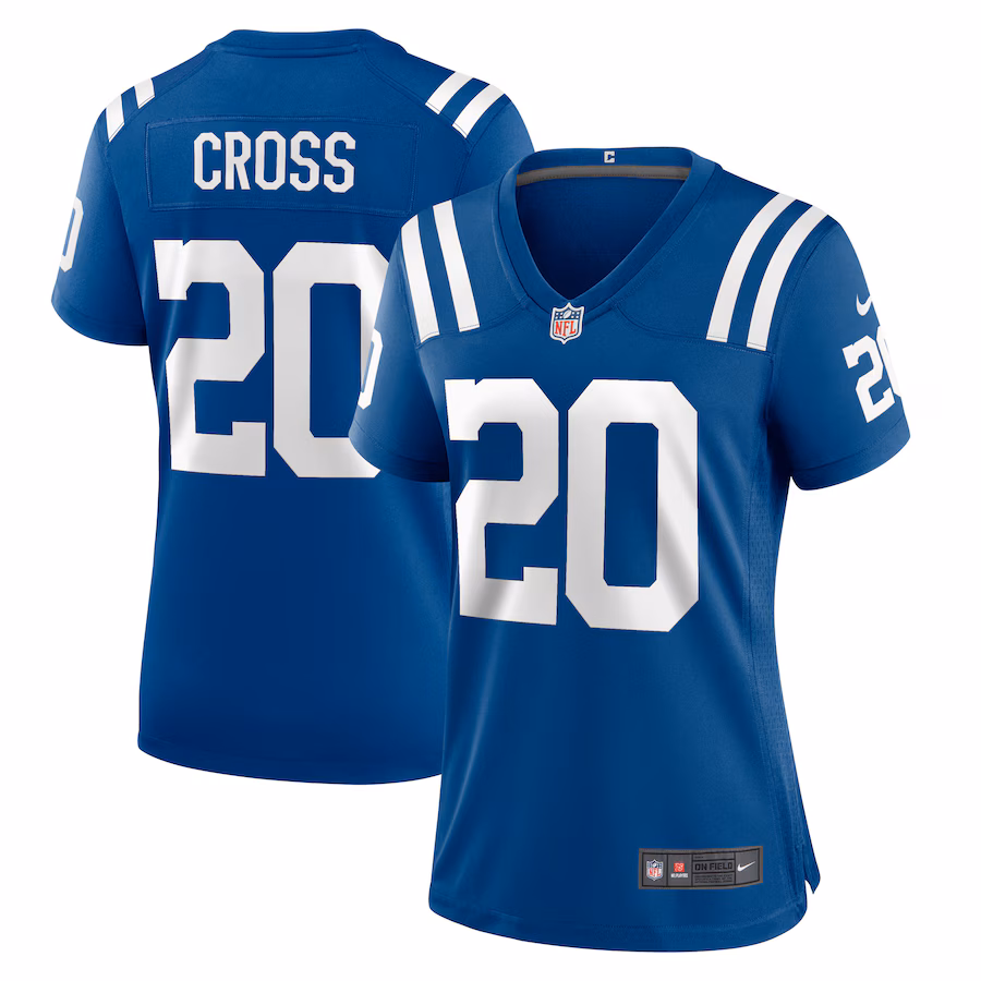 Women's Indianapolis Colts Nick Cross Nike Royal Player Game Jersey - Puhuasuan