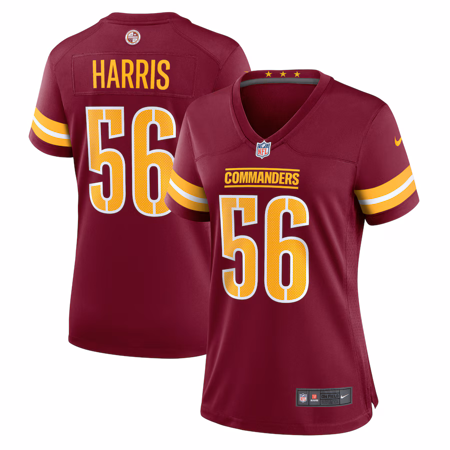 Women's Washington Commanders Jalen Harris Nike  Burgundy  Game Jersey - Puhuasuan