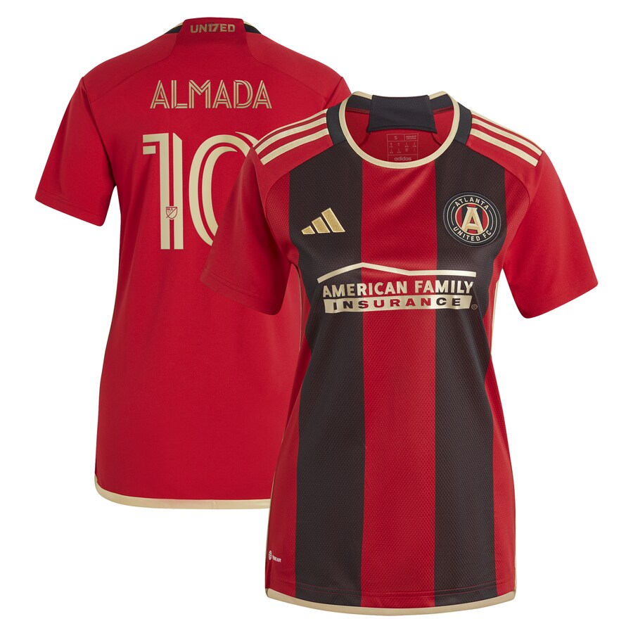 Women's Atlanta United FC Thiago Almada adidas Black 2023 The 17s' Kit Replica Jersey - Puhuasuan