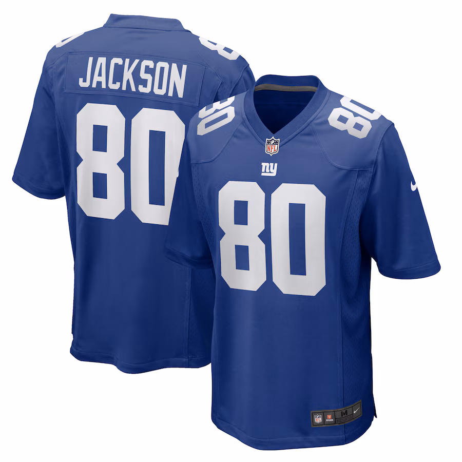 Men's New York Giants Tyree Jackson Nike  Royal Team Game Jersey - Puhuasuan