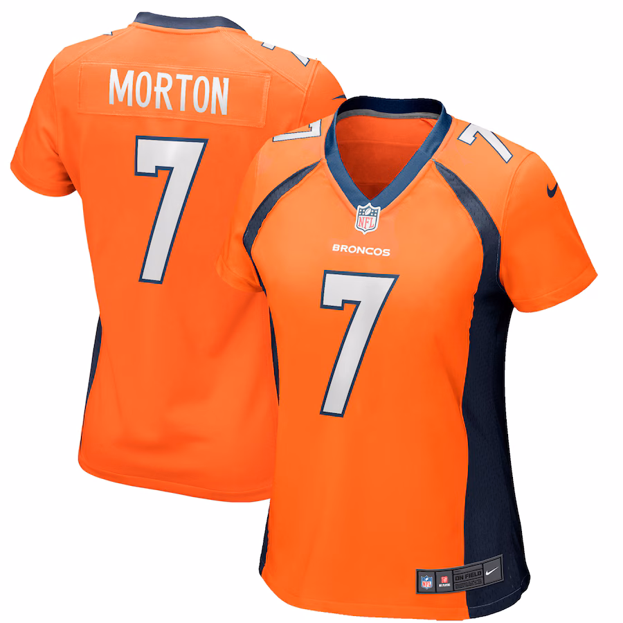 Women's Denver Broncos Craig Morton Nike Orange Game Retired Player Jersey - Puhuasuan
