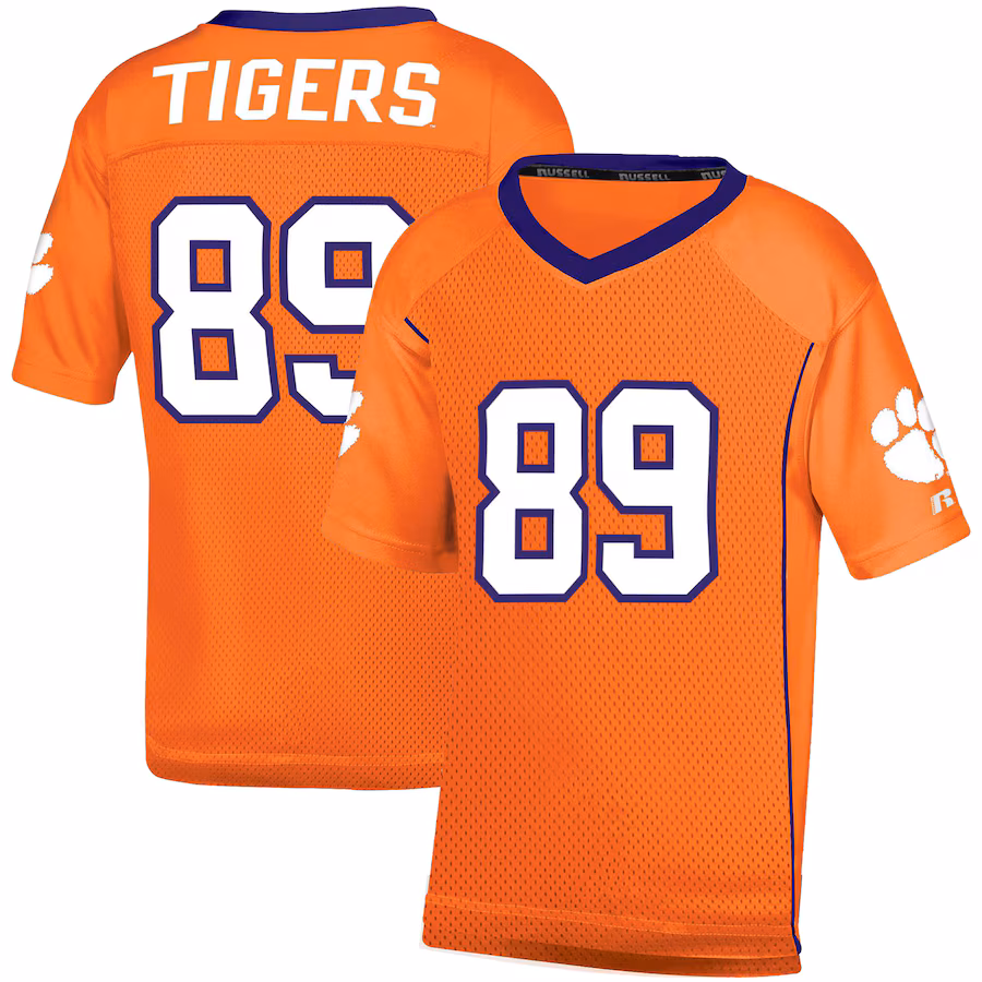 Men's Orange Clemson Tigers Team Football Jersey - Puhuasuan